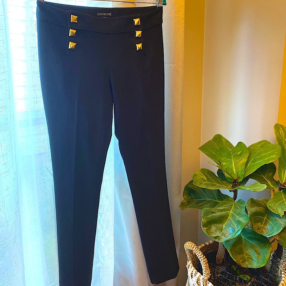Express Black Trousers